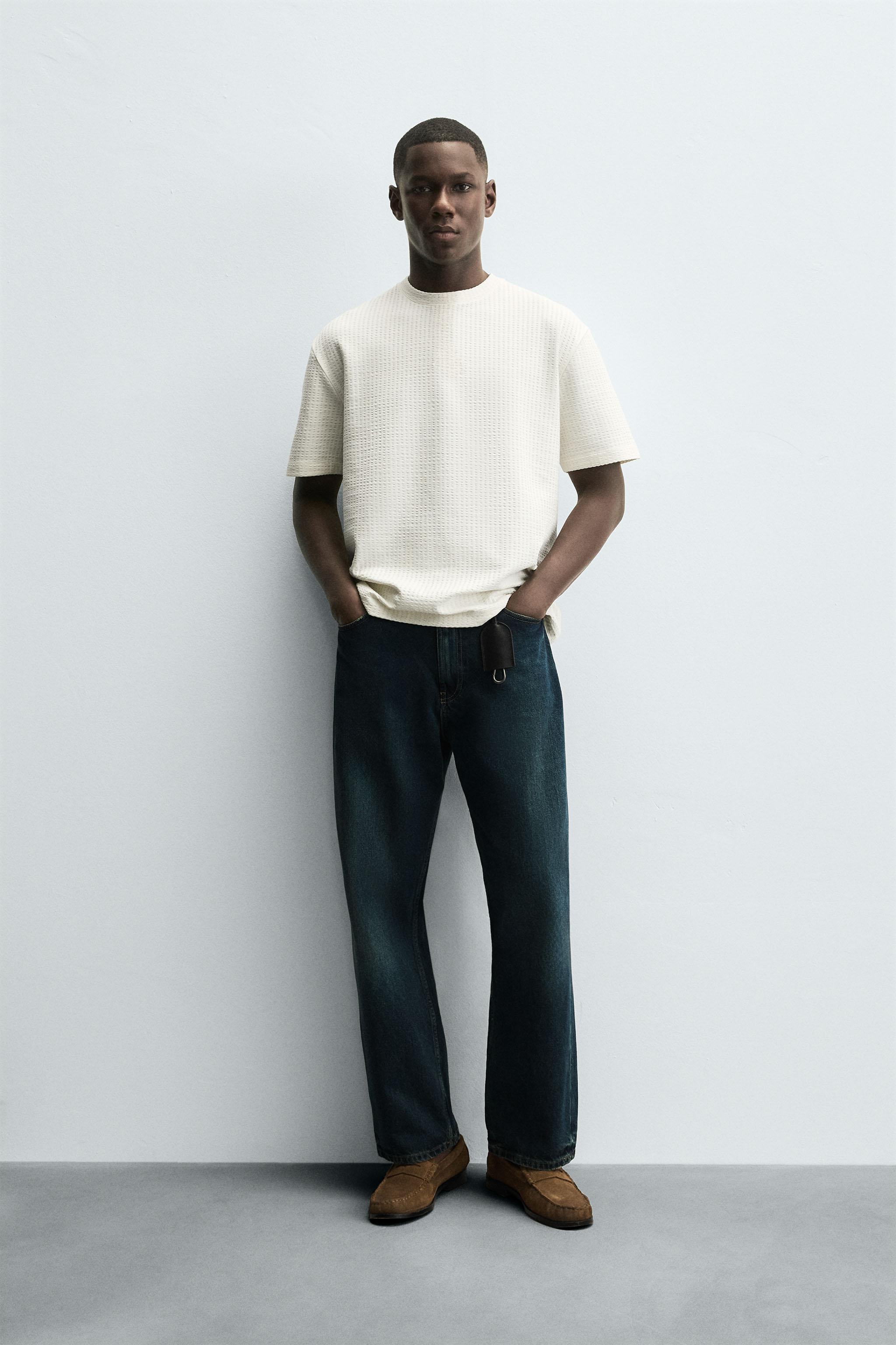 SEERSUCKER COMFORT T-SHIRT